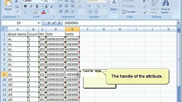 How to import AutoCAD attribute values from Excel смотреть онлайн