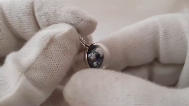 Серьги Chanel Sapphire & Diamond "Elements Celestes" белое золото с бриллиантами! смотреть онлайн