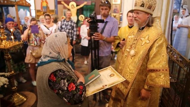 Владыка Марк в селе Виленки Рязанская область 22.07.17 смотреть онлайн