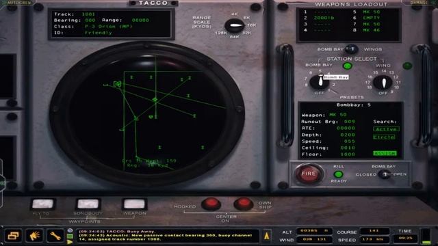P3 Submarine Hunt & Tutorial - USN Seawolf-Class Campaign 7 - Dangerous Waters Sub Sim смотреть онлайн