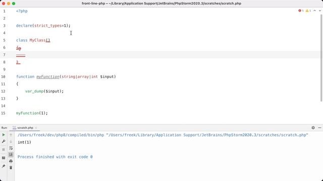 05. Union Types - Front Line PHP смотреть онлайн