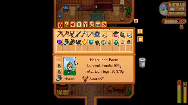 Double Aquamarine Ring For The Crits - Stardew Valley