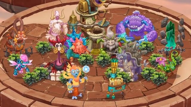 my singing monsters dawn of fire как поют все небожители. смотреть онлайн