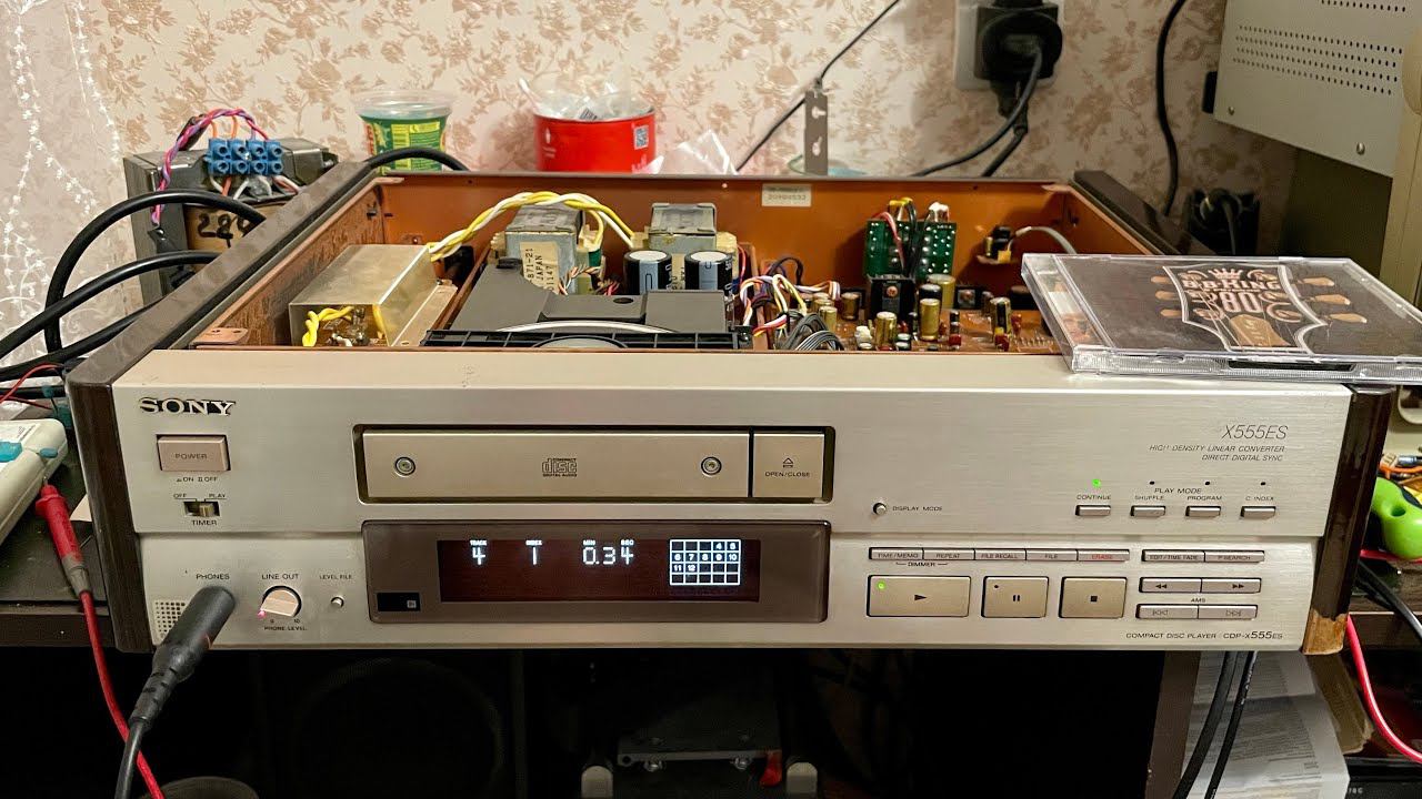 Sony cdp-x555 (оживление. Отличия от cdp-x333 ) смотреть онлайн