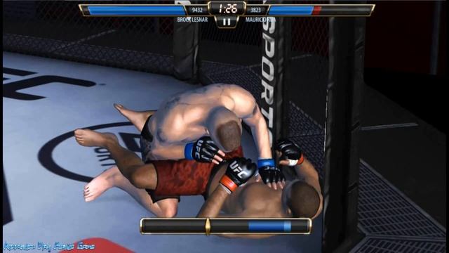UFC Mobile game #4 Геймплей Gameplay iOS/Android Брок Леснар «The Beast» смотреть онлайн