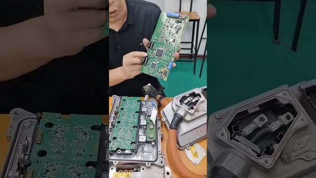 How to check IGBT inside hybrid inverter power electric unit controller on Mercedes benz W221 #part смотреть онлайн