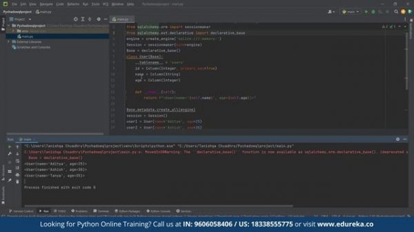 How to use SQLAlchemy with Python? | SQLAlchemy Tutorial | Edureka