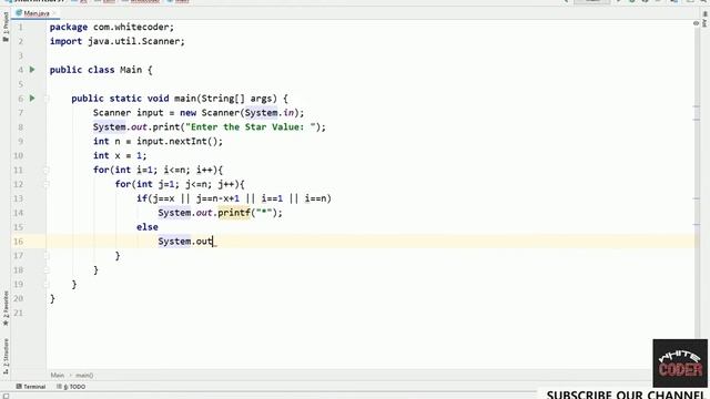 #31 || "*" STAR PATTERN|| in |JAVA| Programming Language смотреть онлайн