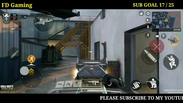 UL 736 LMG GAMEPLAY || RANKED MATCH || CALL OF DUTY MOBILE || FD GAMING смотреть онлайн