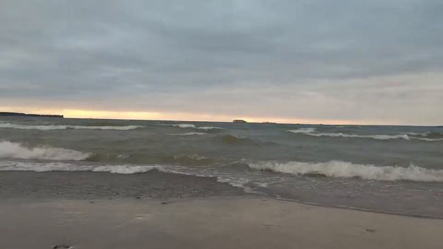 Ветреный день на Обском море смотреть онлайн