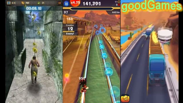 Talking Tom Gold Run vs Sonic Dash 2 Sonic Boom vs The Maze Runner game for kids смотреть онлайн