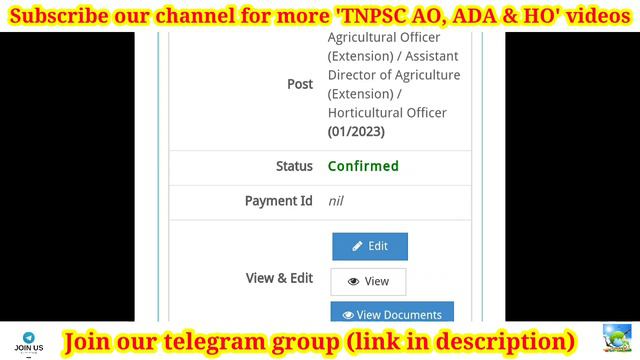 B.Sc (Hons) candidates change as equivalent qualification for TNPSC AO, ADA & HO application 2023 смотреть онлайн
