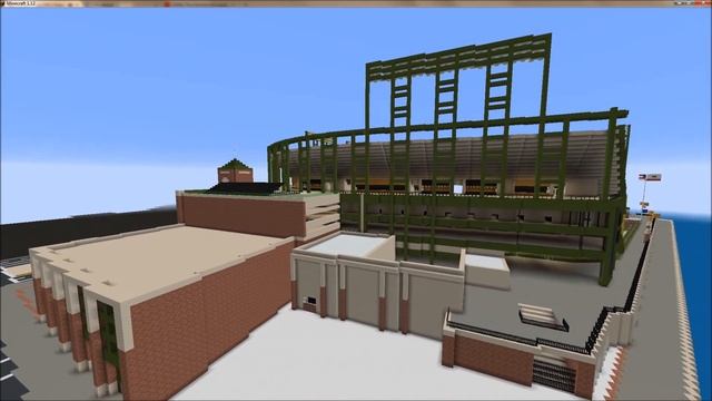 Oracle Park - San Francisco Giants - Minecraft Creative Build (AT&T Park) смотреть онлайн