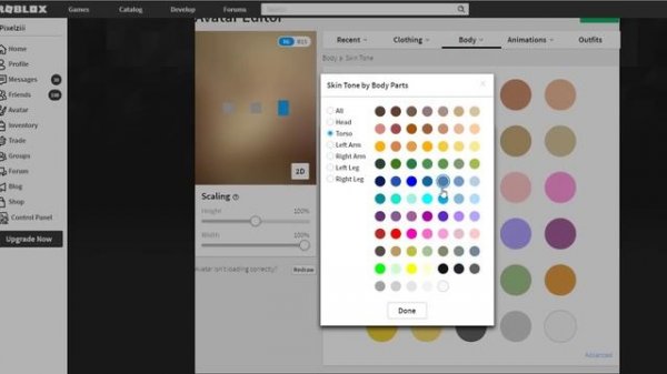 Tutorial - How to CHANGE your SKIN COLOR || ROBLOX