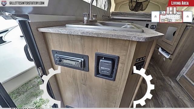 2018 Forest River Flagstaff High Wall HW27SC Folding Pop-Up RV For Sale Gillette’s Interstate RV