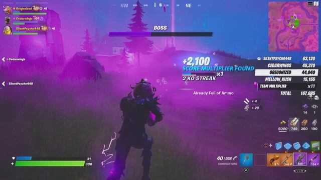 Fortnite Horde Rush Boss kill 2 смотреть онлайн
