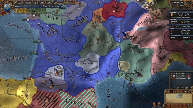 Europa Universalis IV -7- France Art of War смотреть онлайн