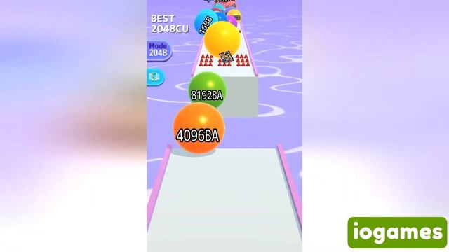 Ball Run 2048 — INFINITY MODE ∞ 2048 CU ∞ NONILLION BALL! смотреть онлайн