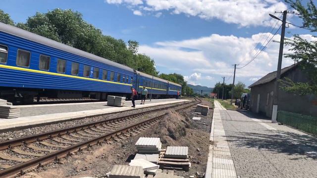 Поезд 013К Киев-Пасс. — Солотвино-1 смотреть онлайн