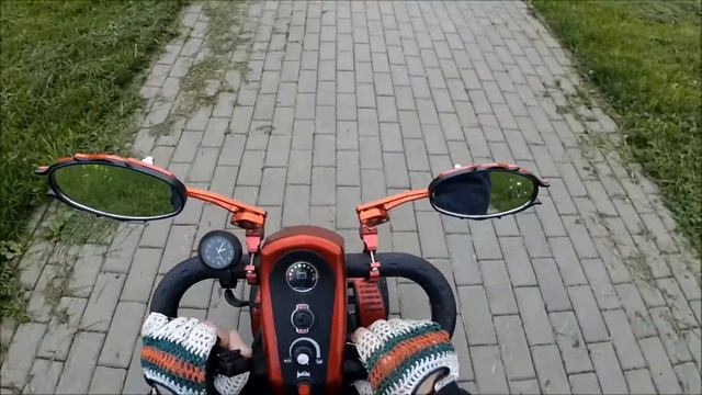 Новые АКБ (New batteries). Скутеры для инвалидов. Mobility scooter. смотреть онлайн