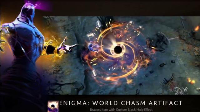 Dota 2 IMMORTAL for ENIGMA with New Black Hole Effect смотреть онлайн