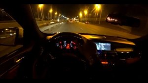 ЕЗДА от ПЕРВОГО ЛИЦА на BMW X6M. ШАШКИ в городе.