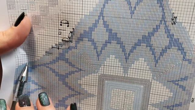 Как читать схему в салфетках Hardanger & Bardgello смотреть онлайн