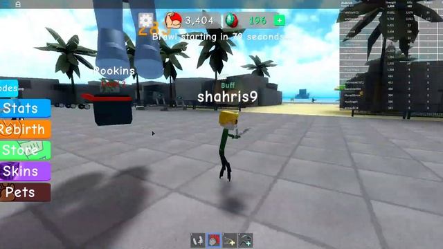 СИМУЛЯТОР КАЧКА 3 ? БОЙ БЕЗ ПРАВИЛ! Бокс НИНДЗЯ СИЛА. Roblox Weight Lifting Simulator 3 смотреть онлайн