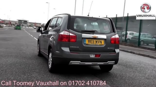 2011 Chevrolet Orlando LT 2l Grey RE11MVN for sale at Toomey Vauxhall Southend смотреть онлайн