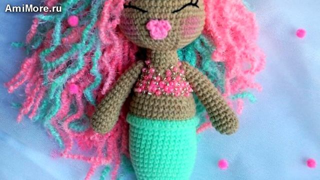 Амигуруми: схема Русалочки. Игрушки вязаные крючком - Free crochet patterns. смотреть онлайн