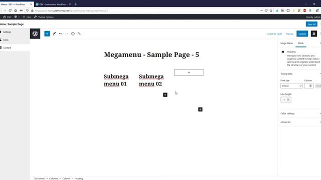 Create Megamenu in WordPress with plugin Ovic Addon Toolkit смотреть онлайн