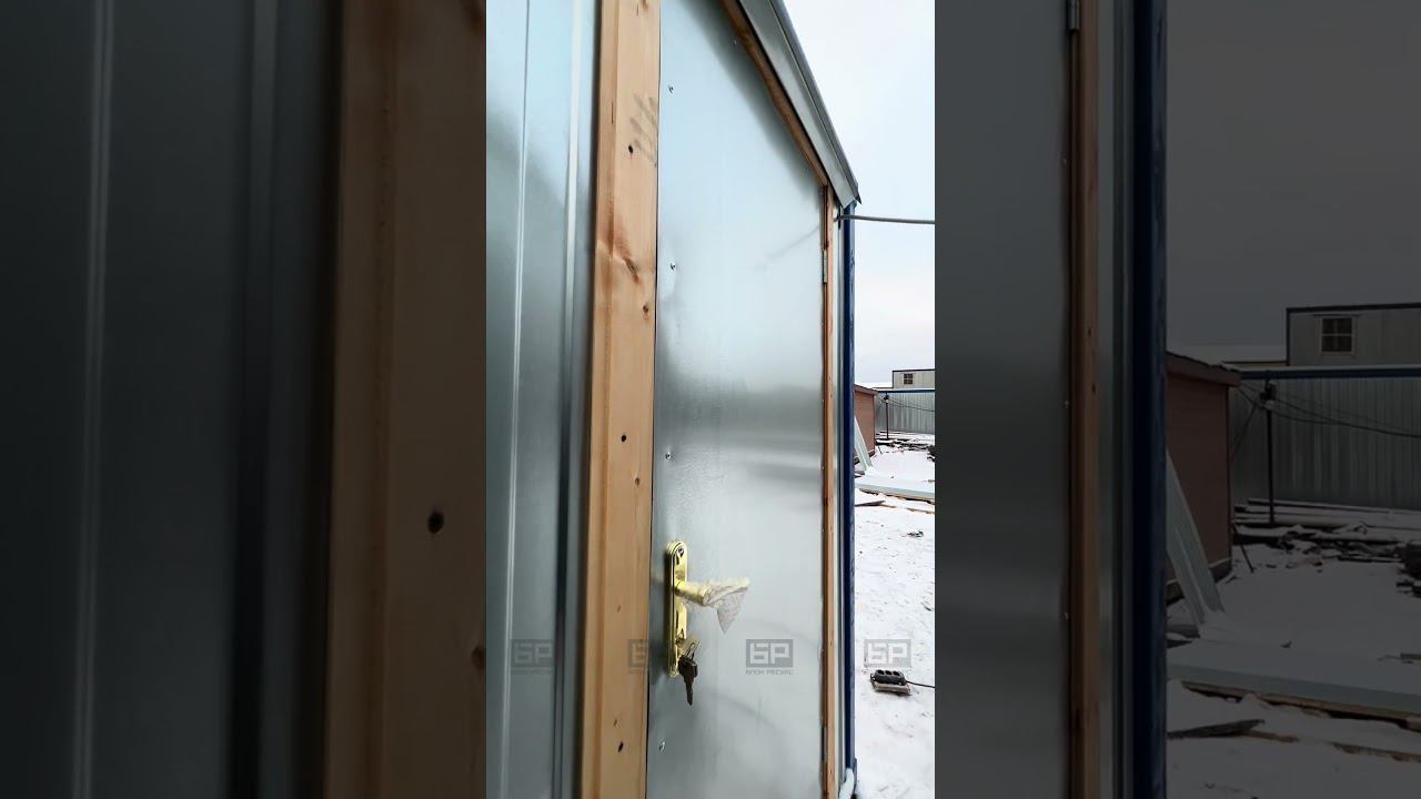 Бытовка БК-2А в OSB смотреть онлайн