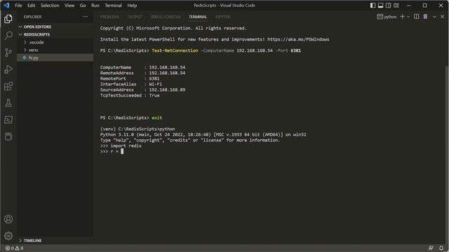 Kurs NoSQL Redis dla admina i programisty Python od podstaw - Pierwsze połączenie z Pythona смотреть онлайн