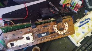 Ремонт модуля управления стиральной машины LG. Ошибка de