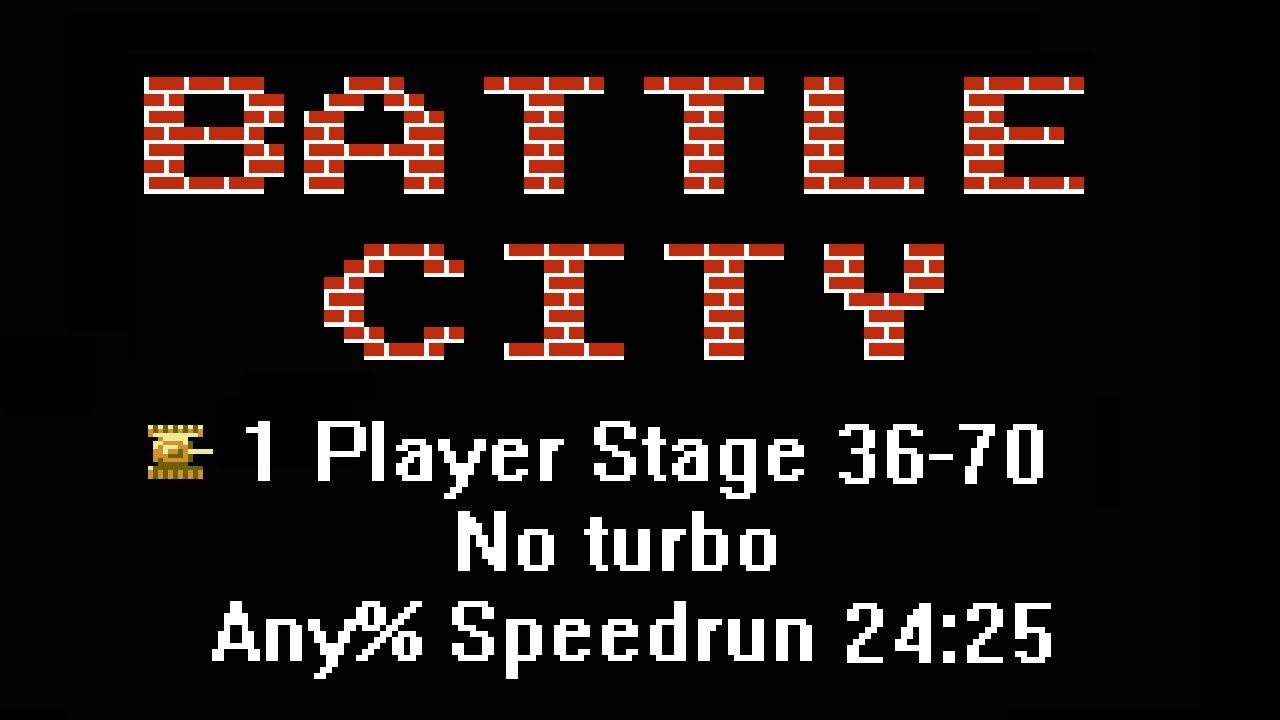[Спидран] Battle city Any% 1 Player Stage 36-70 No turbo 24:25 смотреть онлайн