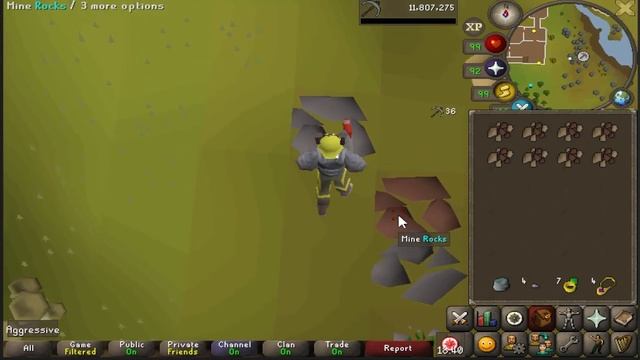The Ultimate Iron Power Mining Guide Old School Runescape (60K+/HR) смотреть онлайн