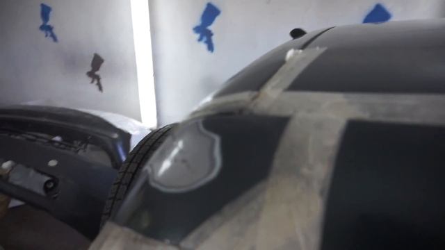 Chevrolet Niva. Рихтовка и покраска. Споттер Пилот тип мини. Паста H7 смотреть онлайн