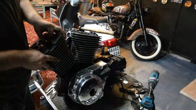 Suzuki Intruder Vl 800 Lc Volusia Engine Disassembly Motor Parçalama смотреть онлайн