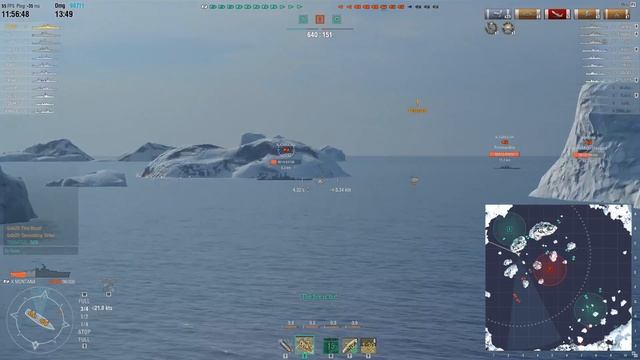 WoWS: Montana Blitz - Gubi20 - Runner-Up: Highest BB XP смотреть онлайн