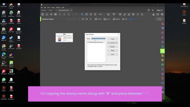 How to create a dynamic pdf stamp in adobe acrobat смотреть онлайн