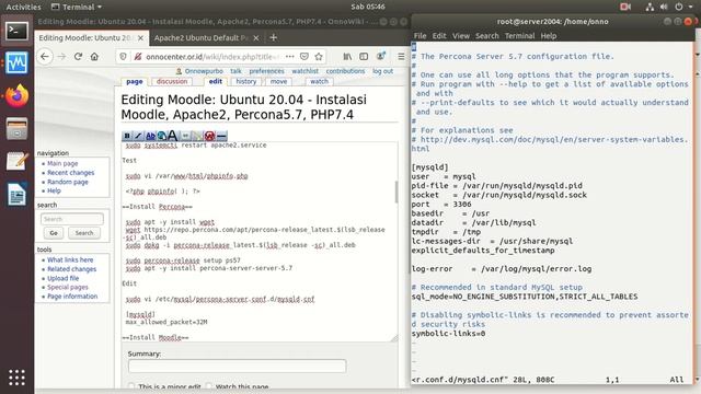 20200502 UBUNTU 20.04 instalasi e leaning server moodle смотреть онлайн