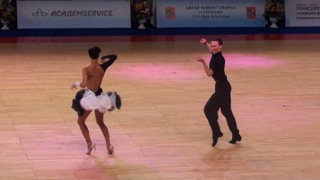 Maximilian Polosatov - Olga Khvesko DanceForum 2017 WDSF int Open Latin Presentation смотреть онлайн
