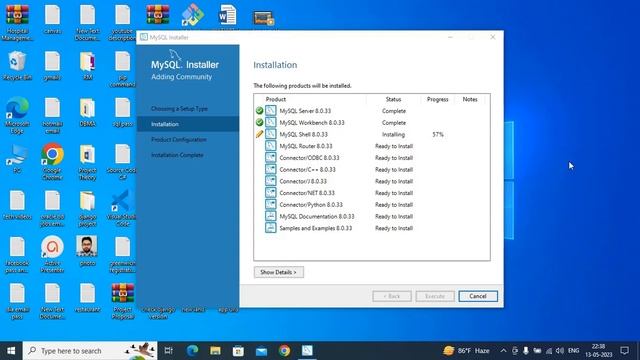 How to download and Install MYSQL Server 8.0.33 on Windows 10 смотреть онлайн