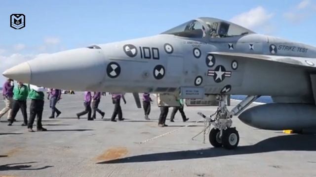 USS Gerald R. Ford (CVN 78) conducts training and operations with NATO Allies смотреть онлайн