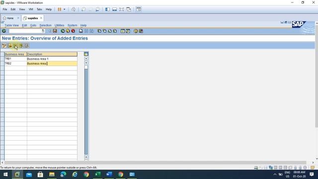 7. SAP FI - Create Business Area смотреть онлайн