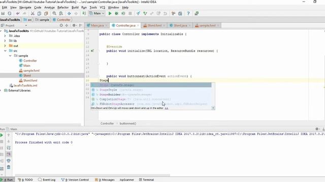 How to create second stage in javaFX смотреть онлайн