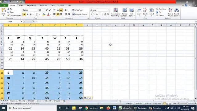 Microsoft excel tutorial Basic introduction and formatting of text |Urdu\Hindi смотреть онлайн