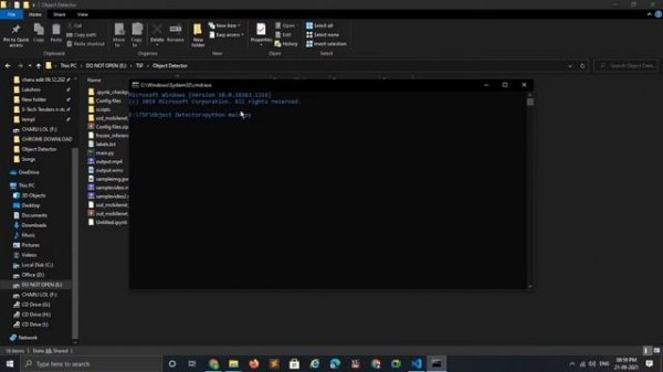 Real Time OBJECT DETECTION using Python, OpenCV, MobileNet SSD and Tensor Flow.