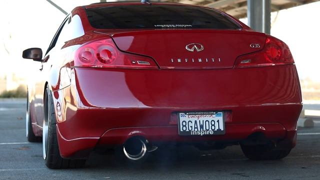 G35 with ISR single exit exhaust смотреть онлайн