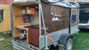 Прицеп дом для путешествий из бортового МЗСА своими руками